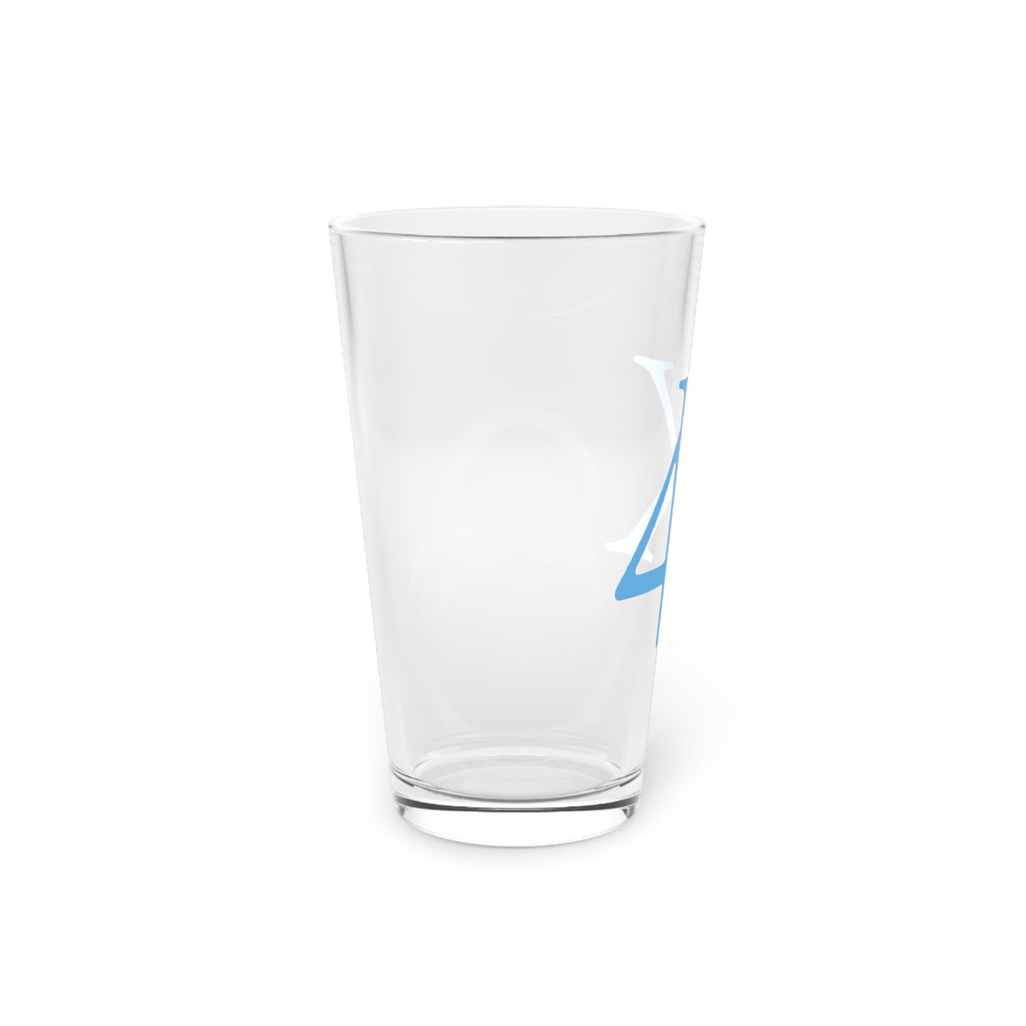 4K Records 16oz Glass