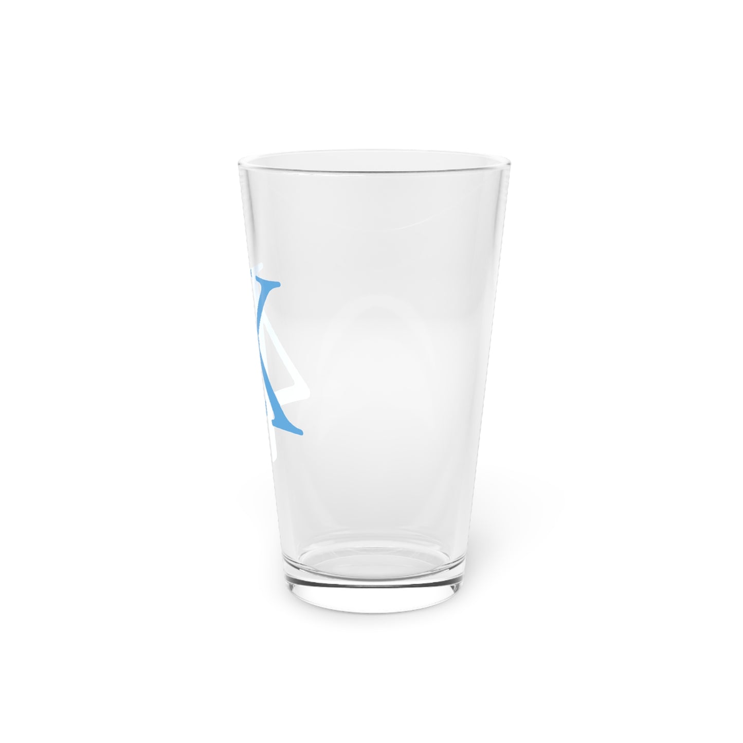 4K Records 16oz Glass