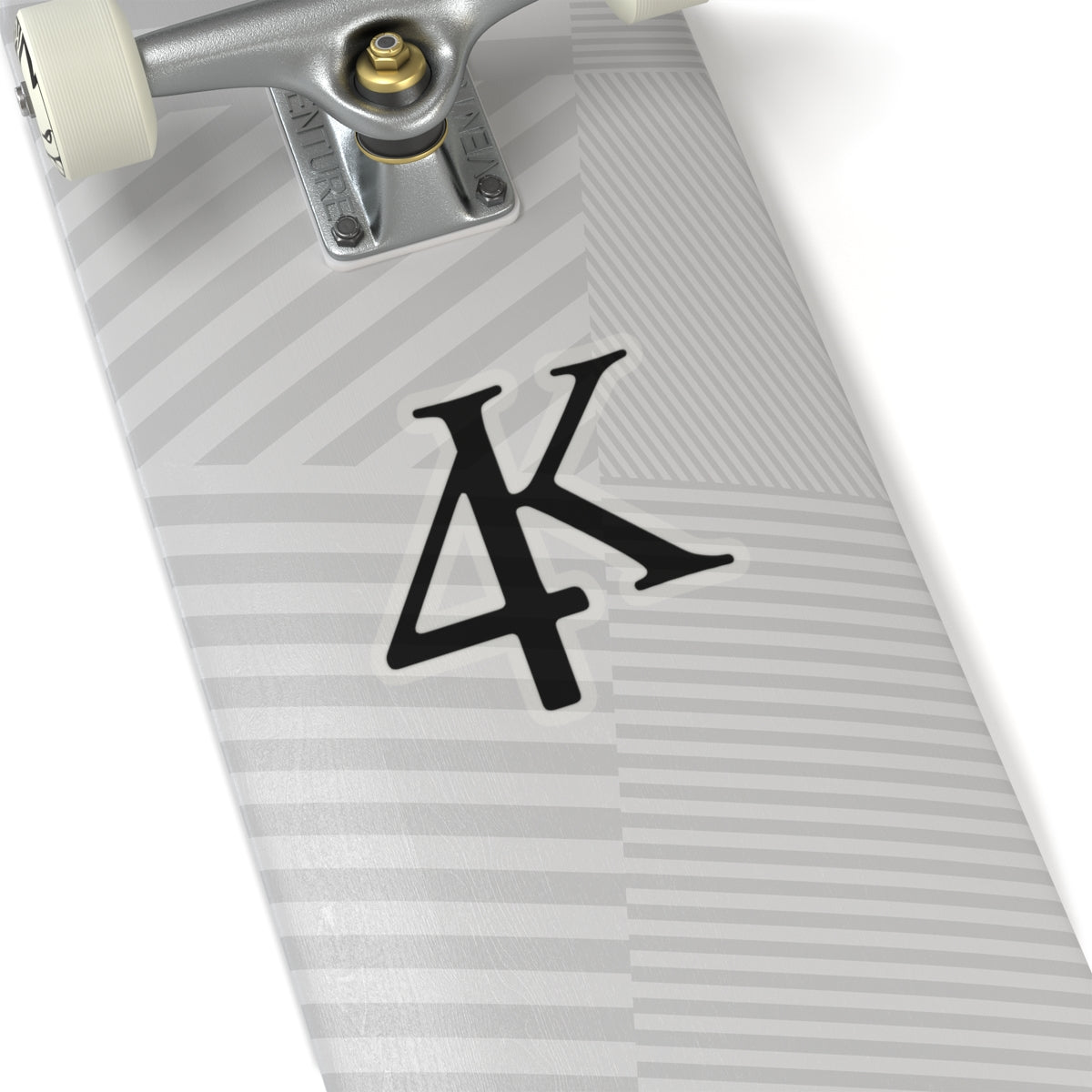 4K Records logo sticker