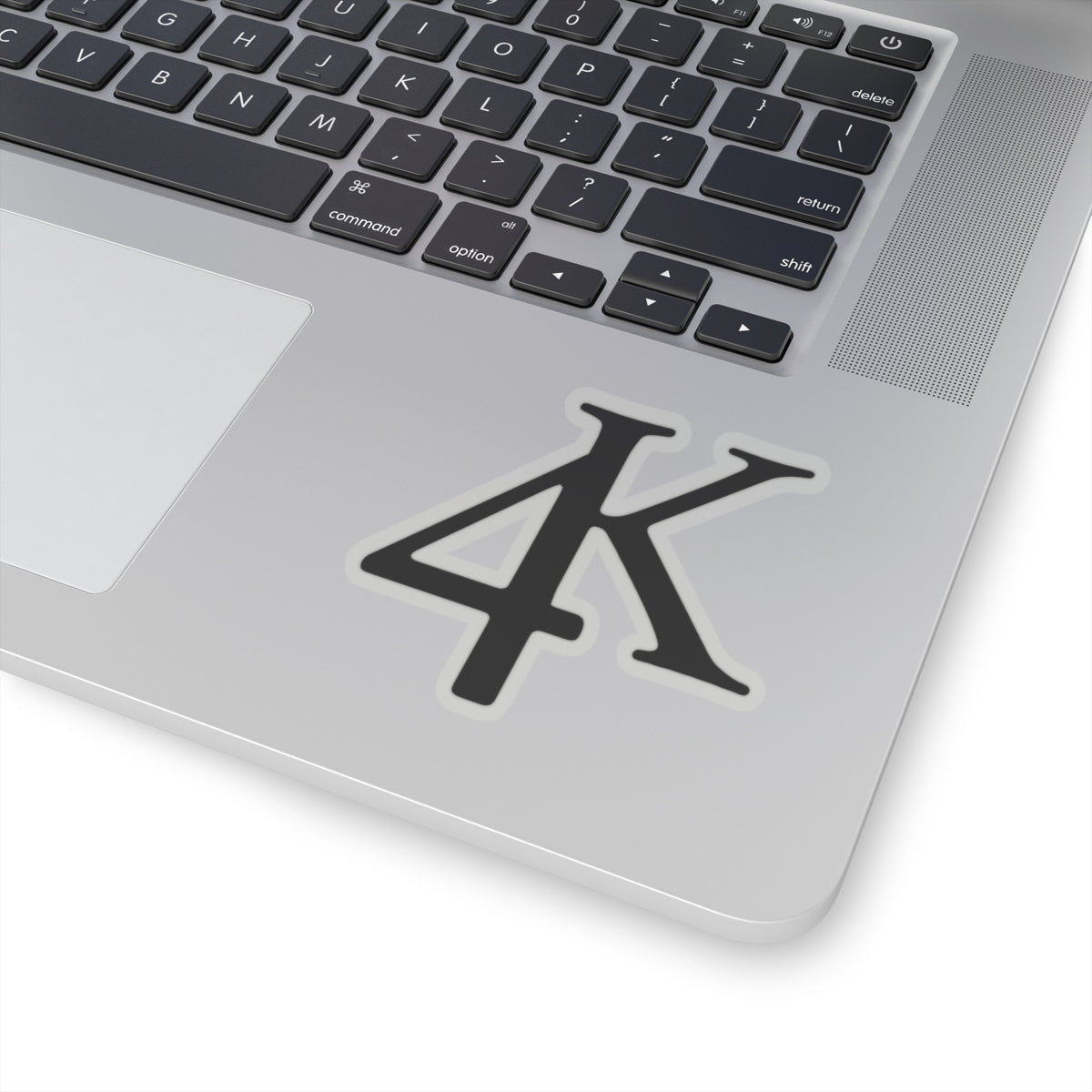 4K Records logo sticker